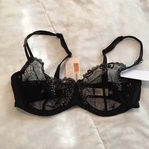 Simone Perele Delice Demi Cup Bra Size 36C NWT